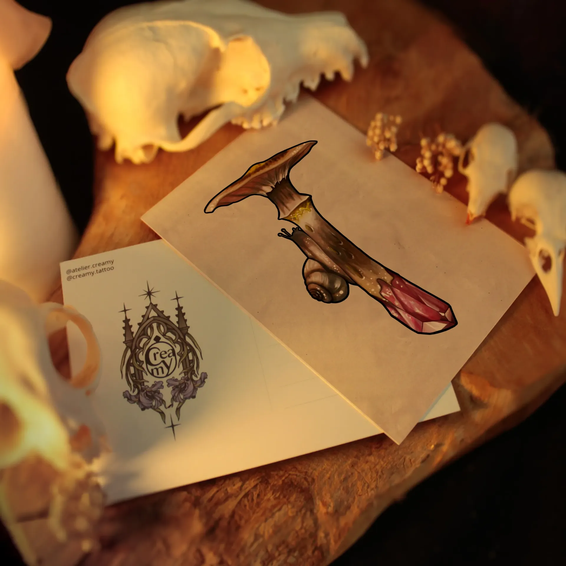 "crystal shroom 1" - carte