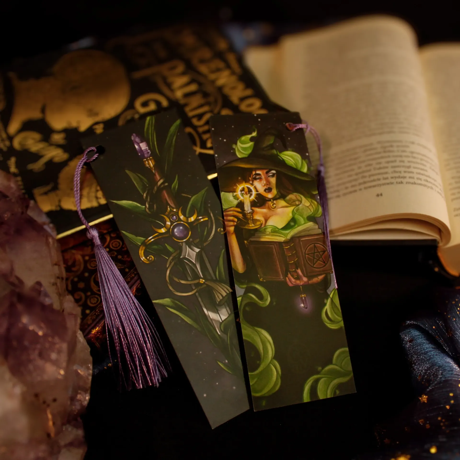 "amethyst witch" - marque-page