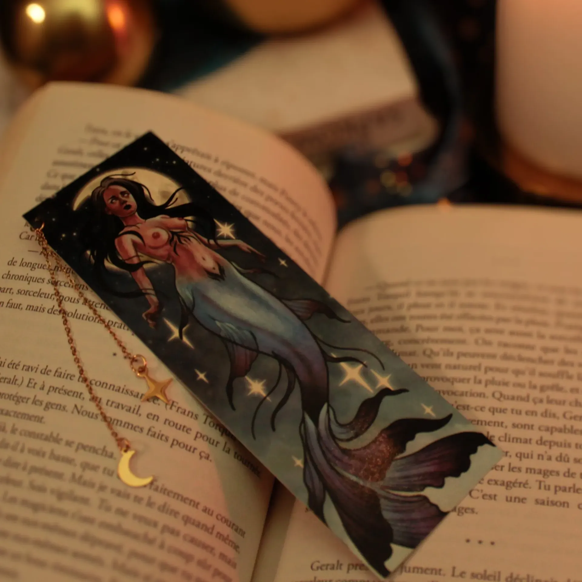 "sirène céleste" - marque-page